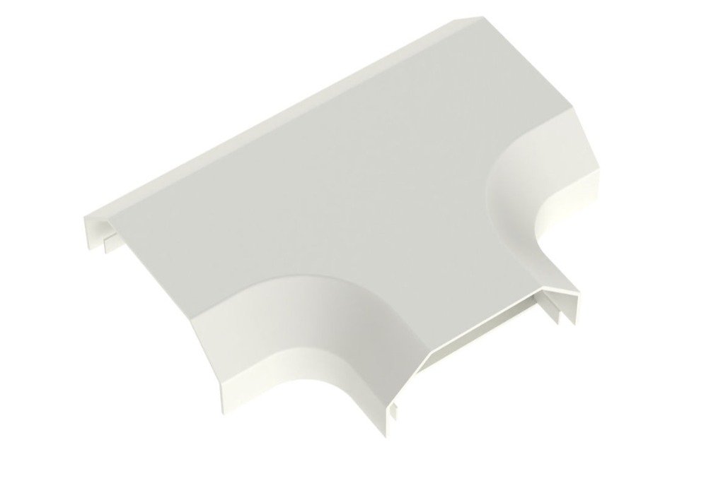 TEE, ELECTRICAL CONDUIT, PVC, OFF-WHITE