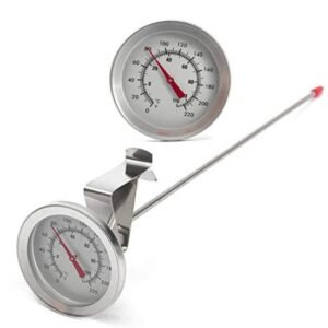 POCKET THERMOMETER, 1" DIAL FACE, PROBE
