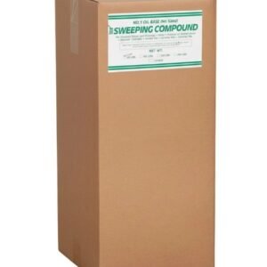 SWEEPING COMPOUND, OIL BASE, 100 LB