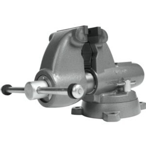 VISE, BENCH AND PIPE, SWIVEL, 4.5 X 5 INCHES, MANUFACTURER:MILWAUKEE TOOL,