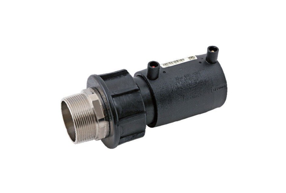 COUPLING, PIPE, ELECTROFUSION, PE 100, MALE, 4.7 X 63 MM X 2 INCHES