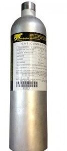 CALIBRATING GAS MIXTURE, 34 LITER, MANUFACTURER: BW TECHNOLOGIES,