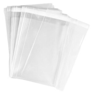 BAG, PLASTIC, CLEAR, HEAT SEAL, CLEAR, A4, 12 X 12 IN