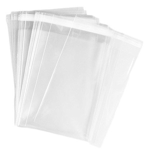 BAG, PLASTIC, CLEAR, HEAT SEAL, CLEAR, A4, 12 X 12 IN