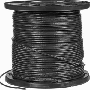 CABLE ASSEMBLY, SPECIAL PURPOSE, CAT6, UTP, PVC, 24 AWG, 550 MHZ, BLACK