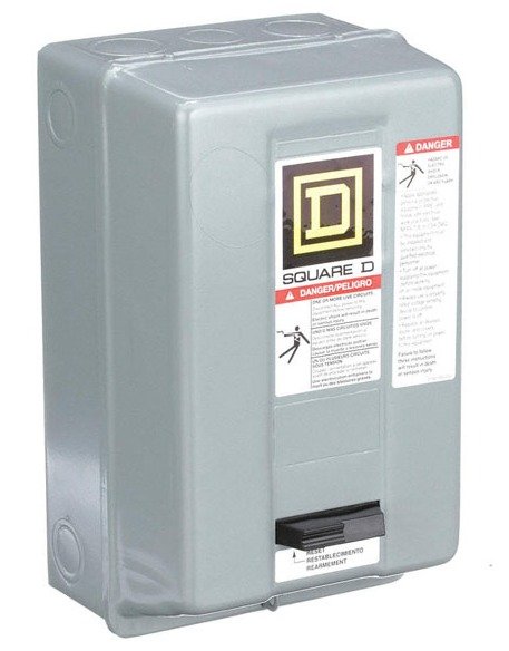 CONTROLLER, MOTOR, MAGNETIC, 10HP, 3PH, 208-240 VAC, 40A