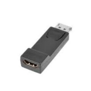ADAPTER, COVERTER, DISPLAY PORT TO HDMI, BLACK, 2.1 INCHES
