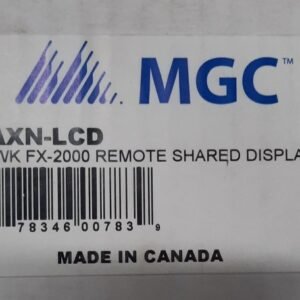 REMOTE, ANNUNCIATOR, LCD