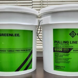 TWINE, FIBROUS, GREEN, 1 PLY, 6500 FEET