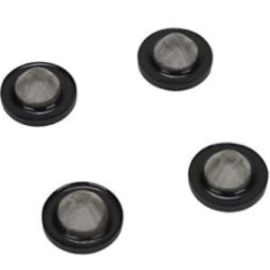 HOSE SCREEN, INLET, WASHING MACHINE, BLACK, 1 INCHES