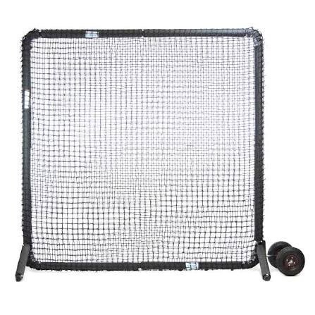 NET, BASE/FUNGO, SCREENS, ALUMINUM, MESH, GRAY, 8 X 8 FEET