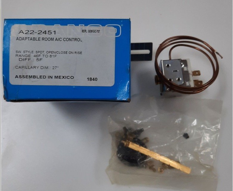 CONTROL, TEMPERATURE, 120-277V,