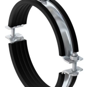 CLAMP, PIPE, M8/M10, 1250N, 16 DB, ELECTRO GALVANIZED, EPDM, 2 IN, 59 - 66 MM, MANUFACTURER: HILTI,