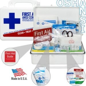 FIRST AID KIT, UTILLITY, 25 PERSON, 74 PIECES