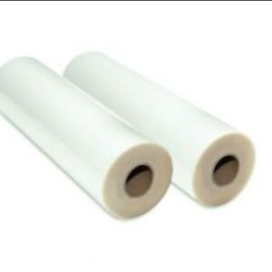 PLASTIC SHEET, LAMINATED, GLOSS, 27 INCHES X 200 FEET