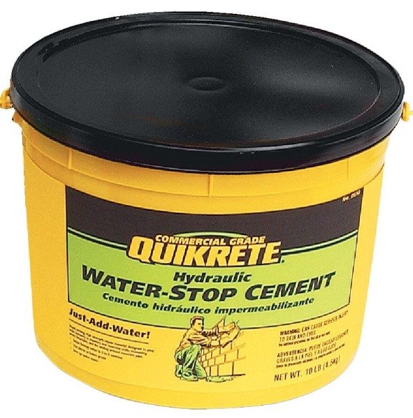 SEALING COMPOUND, WATER STOP CEMENT, GRAY, 10LBS