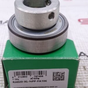 BEARING, BALL, RADIAL INSERT, w/ECCENTRIC LOCKING COLLAR, STEEL,