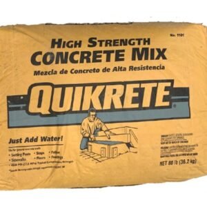CONCRETE MIX, GRAY, 4000 PSI, 80 LBS