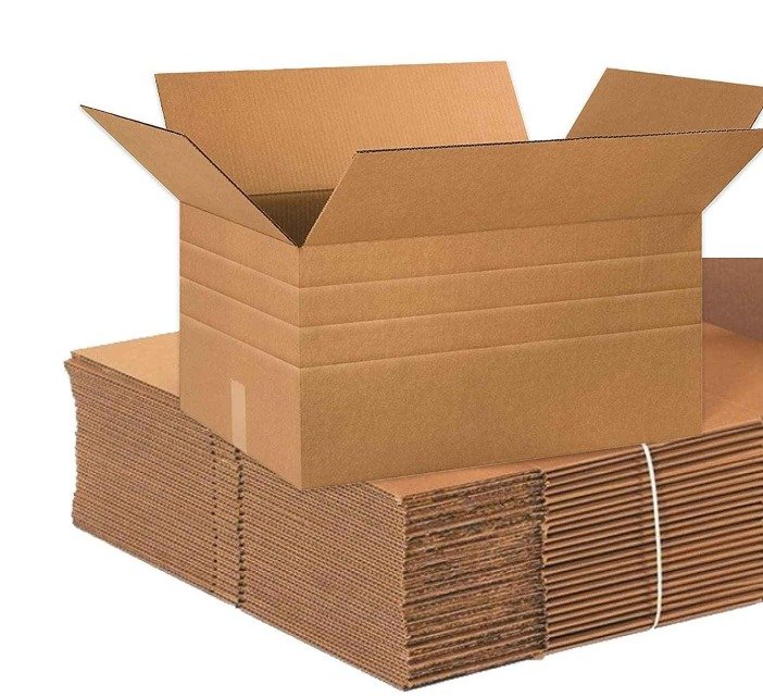 BOX, SHIPPING, FIBERBOARD