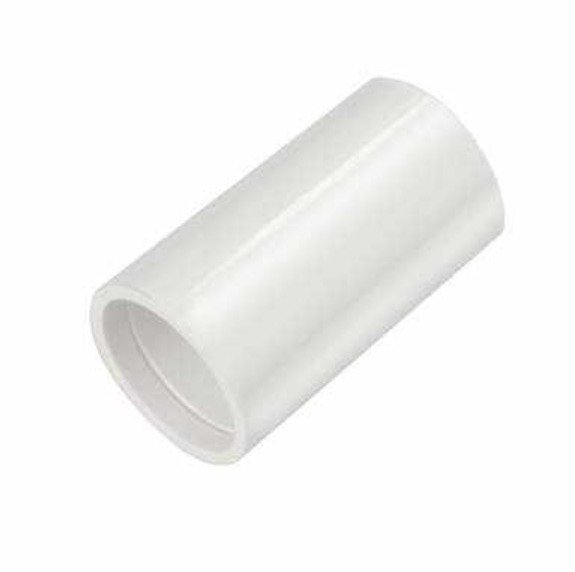 COUPLER ASSEMBLY, STRAIGHT, PVC, WHITE, 25 MM