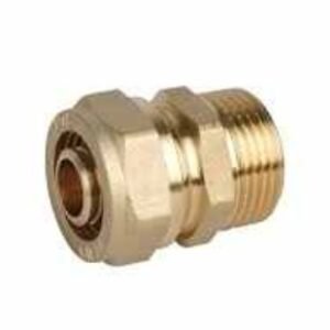 FITTING, STRAIGHT, BRASS, 1.02 X 0.56 INCH # 56-4111-0002 ; MANUFACTURER: BRASS
