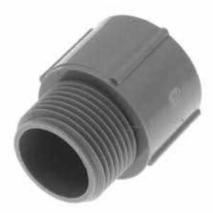 ADAPTER, PIPE, PVC, 3/4 INCH, MANUFACTURER: CARLON