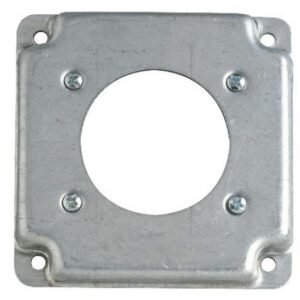 COVER, JUNCTION BOX, SQUARE, STEEL