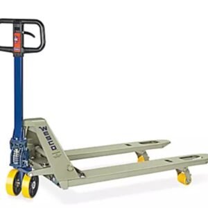 TRUCK, HAND, PALLET JACK, WIDTH ADJUSTABLE, 5,500 LBS, 48 X 21–27 INCHES, MANUFACTURER: ULINE,