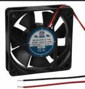 FAN, TUBEAXIAL, 3900 RPM, 14.0 CFM, 12 VDC, 60 X 15 MM, MANUFACTURER: ORION, MODEL: 1053-1231-ND,