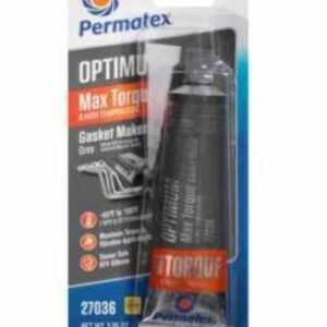 GASKET FORMING COMPOUND, GRAY, SILICONE, 3.35 OZ