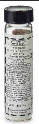 CHLORINE TEST REAGENT, DISPENSER REFILL, 10 ML, MANUFACTURER: HACH COMPANY, MODEL: 2105560,