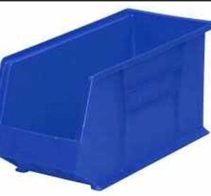 BIN,STORAGE,STACLAB;E,PLASTIC,BLUE,