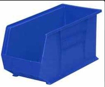 BIN,STORAGE,STACLAB;E,PLASTIC,BLUE