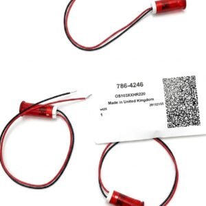 LIGHT, INDICATOR, LED, RED