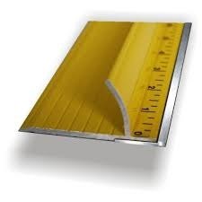 RULER, METALLIC, w/ HAND GUARD