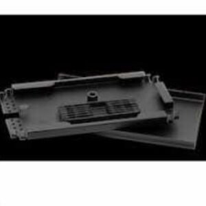 SPLICE TRAY, 4R, METALLIC, 6.9 X 3.5 X 0.4 INCHES