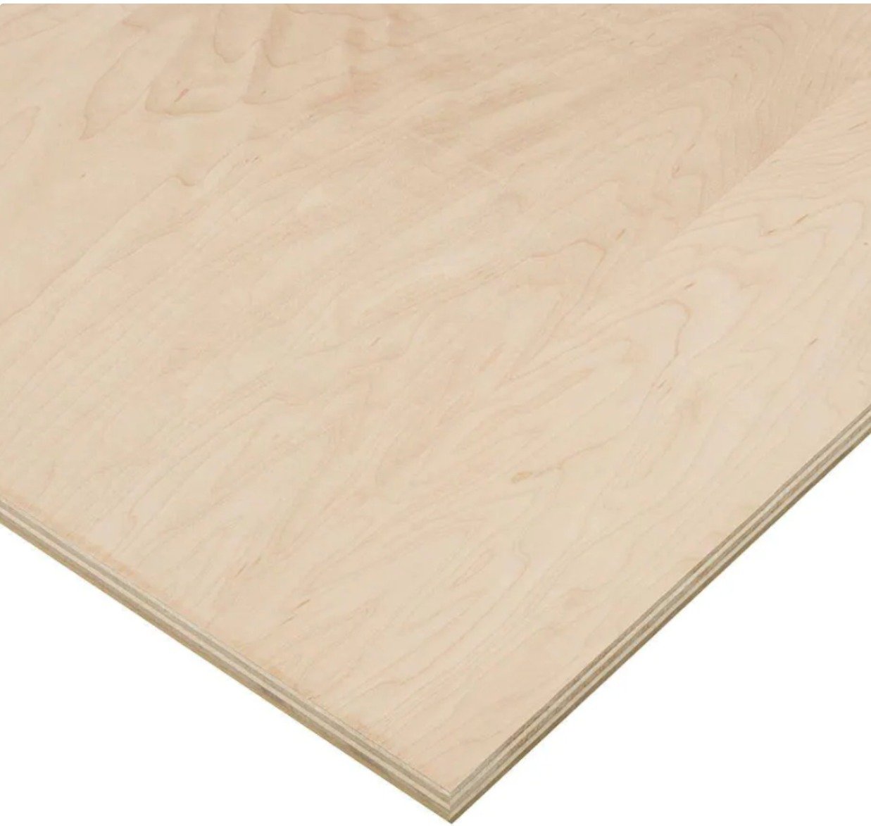 PLYWOOD, MAPLE, PUREBOND, 3/4 IN x 4FT x 8FT