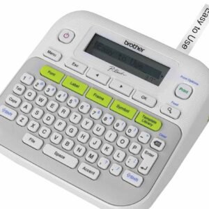 PRINTING MACHINE, LABEL, LCD, WHITE & GRAY, 180 DPI