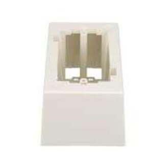 RACEWAY, NONMETALLIC, SURFACE, LOW VOLTAGE, SINGLE GANG