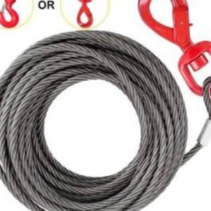 ROPE, WIRE (WINCH CABLE), GALVANIZED STEEL