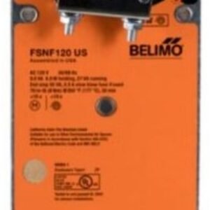 ACTUATOR, ELECTRIC, FIRE AND SMOKE DAMPER, ON/OFF, 120V, 50/60HZ