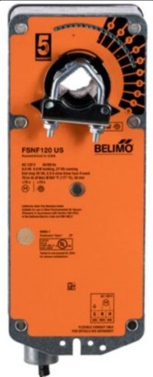 ACTUATOR, ELECTRIC, FIRE AND SMOKE DAMPER, ON/OFF, 120V, 50/60HZ