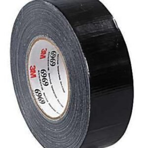 TAPE, DUCT, BLACK, 2 INCHES