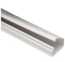 RACEWAY, NONMETALLIC, CHANNEL, OFF WHITE, 8 FEET