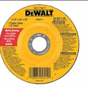 WHEEL, ABRASIVE, ALUMINUM OXIDE, 6600 RPM, 9 X 0.045 X 5/8-11 INCHES