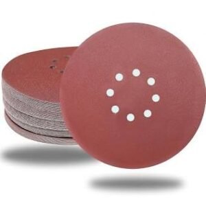 DISK, ABRASIVE,8 HOLE, ALUMINUM OXIDE, COATED