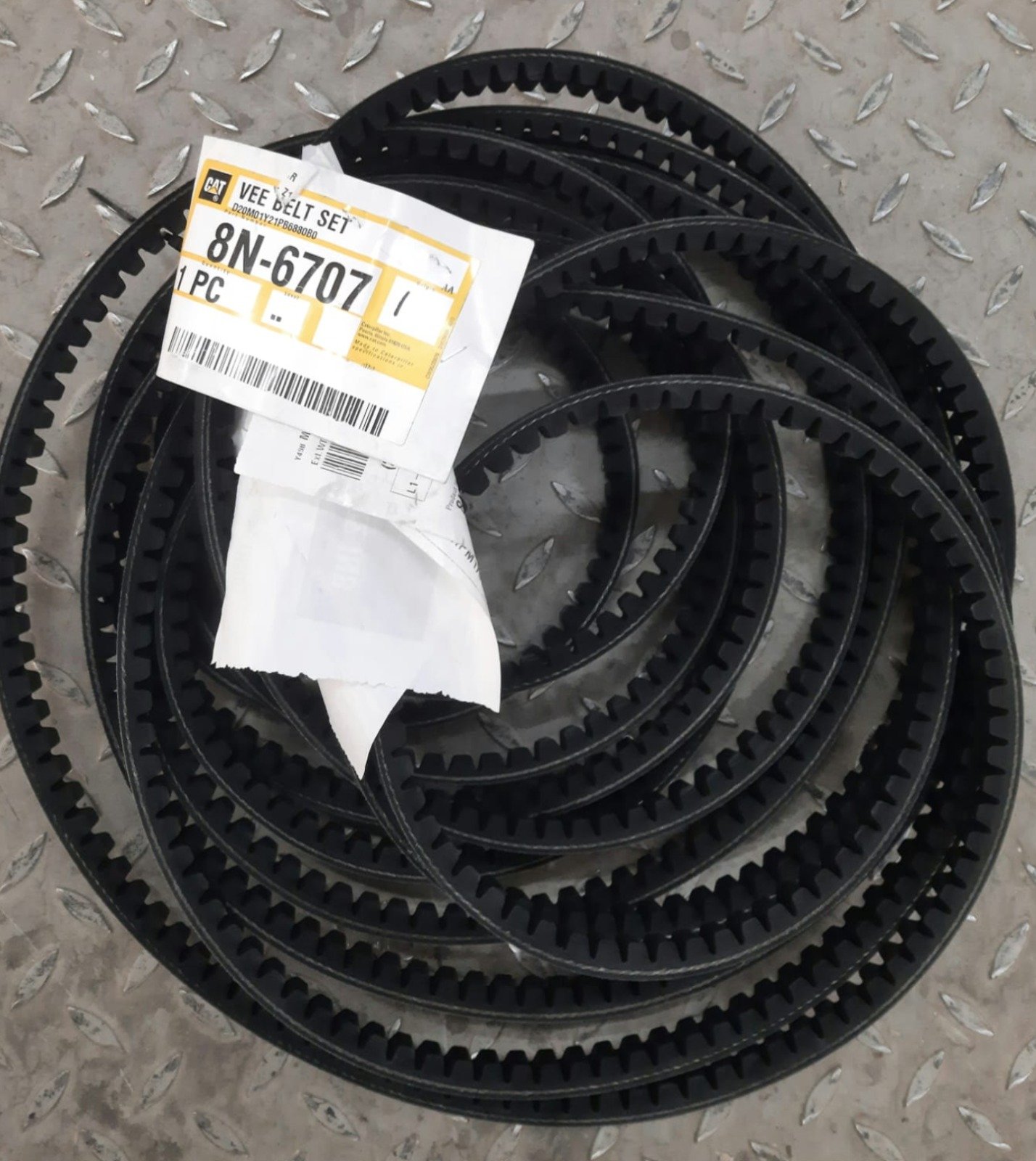 BELT, V, COGGED, 0.63 X 95.98 INCHES