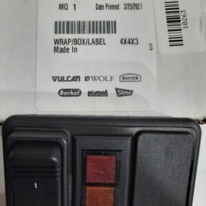 CONTROL, ROTARY SWITCH, MANUAL, BLACK, 5.75 X 5.45 X 4.55 INCHES
