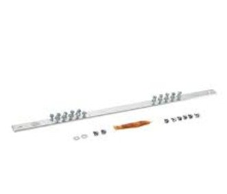 PLATE, ELECTRICAL GROUNDING (BUS BAR), TIN-PLATED, 19 INCHES