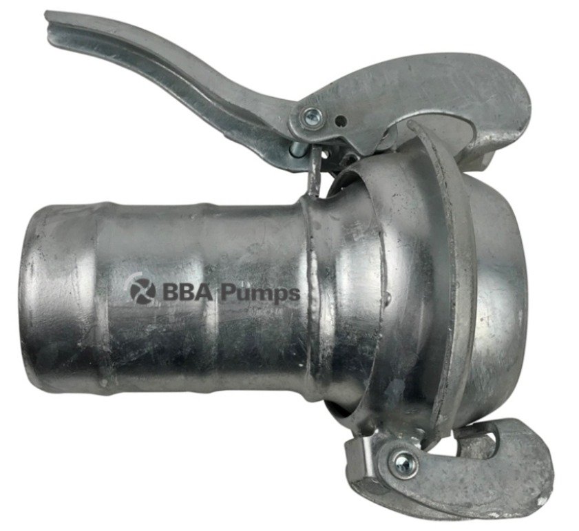 CONNECTOR, HOSE X MALE COUPLING, GALVANIZED STEEL